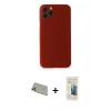 MARSİLYAN™- iPhone 11 Pro Max Kılıf Yadigar Yansıma Serisi - Siyah 6D Mat Seramik Hayalet Nano Ekran Koruyucu + Gold Rainbow Kamera Lens Koruma Cam