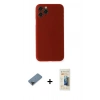 MARSİLYAN™- iPhone 11 Pro Max Kılıf Yadigar Yansıma Serisi - Siyah 6D Mat Seramik Hayalet Nano Ekran Koruyucu + Siyah Metal Kamera Lens Koruma Cam