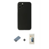 MARSİLYAN™- iPhone 11 Pro Max Kılıf Yadigar Yansıma Serisi - Siyah 6D Mat Seramik Hayalet Nano Ekran Koruyucu + Metal Kamera Lens Koruma Cam - AKYL