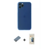 MARSİLYAN™- iPhone 11 Pro Max Kılıf Yadigar Yansıma Serisi - Siyah 6D Mat Seramik Hayalet Nano Ekran Koruyucu + Metal Kamera Lens Koruma Cam - GS