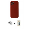 MARSİLYAN™- iPhone 11 Pro Max Kılıf Yadigar Yansıma Serisi - Siyah 6D Mat Seramik Hayalet Nano Ekran Koruyucu + Pers Alüminyum Kamera Lens - SH