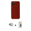 MARSİLYAN™- iPhone 11 Pro Max Kılıf Yadigar Yansıma Serisi - Siyah 6D Mat Seramik Hayalet Nano Ekran Koruyucu + Pers Alüminyum Kamera Lens - YL