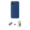 MARSİLYAN™- iPhone 11 Pro Max Kılıf Yadigar Yansıma Serisi - Siyah 6D Mat Seramik Hayalet Nano Ekran Koruyucu + Shine Kamera Lens Koruma Cam - SABE