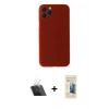 MARSİLYAN™- iPhone 11 Pro Max Kılıf Yadigar Yansıma Serisi - Siyah 6D Mat Seramik Hayalet Nano Ekran Koruyucu + Şeffaf Kamera Lens Koruma Cam