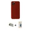 MARSİLYAN™- iPhone 11 Pro Max Kılıf Yadigar Yansıma Serisi - Siyah 6D Mat Seramik Hayalet Nano Ekran Koruyucu + Rainbow Kamera Lens Koruma Cam - YL