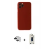 MARSİLYAN™- iPhone 11 Pro Max Kılıf Yadigar Yansıma Serisi - Siyah Bilvis Hayalet Cam Ekran Koruyucu + Pers Alüminyum Kamera Lens - SH