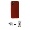 MARSİLYAN™- iPhone 11 Pro Max Kılıf Yadigar Yansıma Serisi - Siyah Bilvis Hayalet Cam Ekran Koruyucu + Pers Alüminyum Kamera Lens - LT