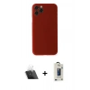 MARSİLYAN™- iPhone 11 Pro Max Kılıf Yadigar Yansıma Serisi - Siyah Bilvis Hayalet Cam Ekran Koruyucu + Kamera Lens Koruma Cam - SF