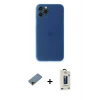 MARSİLYAN™- iPhone 11 Pro Max Kılıf Yadigar Yansıma Serisi - Siyah Bilvis Hayalet Cam Ekran Koruyucu + Shine Kamera Lens Koruma Cam - GD