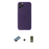 MARSİLYAN™- iPhone 11 Pro Max Kılıf Yadigar Yansıma Serisi - Siyah Joko Magic 5D Hayalet Cam + Metal Kamera Lens Koruma Cam - MI