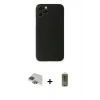 MARSİLYAN™- iPhone 11 Pro Max Kılıf Yadigar Yansıma Serisi - Siyah Joko Magic 5D Hayalet Cam + Pers Alüminyum Kamera Lens - YL