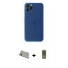 MARSİLYAN™- iPhone 11 Pro Max Kılıf Yadigar Yansıma Serisi - Siyah Joko Magic 5D Hayalet Cam + Rainbow Kamera Lens Koruma Cam - GD