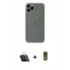 MARSİLYAN™- iPhone 11 Pro Max Kılıf Yadigar Yansıma Serisi - Siyah Joko Magic 5D Hayalet Cam + Kamera Lens Koruma Cam - SF
