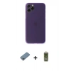 MARSİLYAN™- iPhone 11 Pro Max Kılıf Yadigar Yansıma Serisi - Siyah Joko Magic 5D Hayalet Cam + Shine Kamera Lens Koruma Cam - SABE