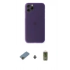 MARSİLYAN™- iPhone 11 Pro Max Kılıf Yadigar Yansıma Serisi - Siyah Joko Magic 5D Hayalet Cam + Shine Kamera Lens Koruma Cam - GD
