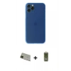 MARSİLYAN™- iPhone 11 Pro Max Kılıf Yadigar Yansıma Serisi - Siyah Joko Magic 5D Hayalet Cam + Rainbow Kamera Lens Koruma Cam - YL