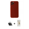 MARSİLYAN™- iPhone 11 Pro Max Kılıf Yadigar Yansıma Serisi - Siyah Mat Seramik Nano Ekran Koruyucu + Kamera Lens Koruma Cam - SF