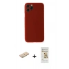 MARSİLYAN™- iPhone 11 Pro Max Kılıf Yadigar Yansıma Serisi - Siyah Mat Seramik Nano Ekran Koruyucu + Renkli Kamera Lens Koruma Cam - YL