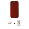 MARSİLYAN™- iPhone 11 Pro Max Kılıf Yadigar Yansıma Serisi - Siyah Mat Seramik Nano Ekran Koruyucu + Renkli Kamera Lens Koruma Cam - MI