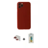 MARSİLYAN™- iPhone 11 Pro Max Kılıf Yadigar Yansıma Serisi - Siyah Polymer Nano Ekran Koruyucu + Pers Alüminyum Kamera Lens - KI