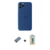 MARSİLYAN™- iPhone 11 Pro Max Kılıf Yadigar Yansıma Serisi - Siyah Polymer Nano Ekran Koruyucu + Shine Kamera Lens Koruma Cam - SABE