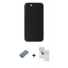 MARSİLYAN™- iPhone 11 Pro Max Kılıf Yadigar Yansıma Serisi - Siyah Seramik Nano Ekran Koruyucu + Metal Kamera Lens Koruma Cam - AKYL