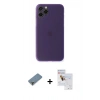 MARSİLYAN™- iPhone 11 Pro Max Kılıf Yadigar Yansıma Serisi - Siyah Seramik Nano Ekran Koruyucu + Metal Kamera Lens Koruma Cam - AKYL