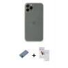 MARSİLYAN™- iPhone 11 Pro Max Kılıf Yadigar Yansıma Serisi - Siyah Seramik Nano Ekran Koruyucu + Shine Kamera Lens Koruma Cam - GI