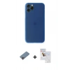 MARSİLYAN™- iPhone 11 Pro Max Kılıf Yadigar Yansıma Serisi - Siyah Seramik Nano Ekran Koruyucu + Pembe Shine Kamera Lens Koruma Cam