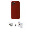 MARSİLYAN™- iPhone 11 Pro Max Kılıf Yadigar Yansıma Serisi - Siyah Seramik Nano Ekran Koruyucu + Pers Alüminyum Kamera Lens - YL