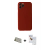 MARSİLYAN™- iPhone 11 Pro Max Kılıf Yadigar Yansıma Serisi - Siyah Seramik Nano Ekran Koruyucu + Rainbow Kamera Lens Koruma Cam - GD