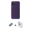 MARSİLYAN™- iPhone 11 Pro Max Kılıf Yadigar Yansıma Serisi - Siyah Seramik Nano Ekran Koruyucu + Shine Kamera Lens Koruma Cam - MI
