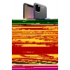 MARSİLYAN™- iPhone 11 Pro Max Kılıf Yankı Form Prime - Siyah 3D Antistatik Hayalet Cam Ekran Koruyucu + Pers Alüminyum Kamera Lens - SH