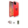 MARSİLYAN™- iPhone 11 Pro Max Kılıf Yankı Form Prime - Siyah Joko Magic 5D Hayalet Cam + Pers Alüminyum Kamera Lens - KI