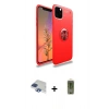 MARSİLYAN™- iPhone 11 Pro Max Kılıf Yankı Form Prime - Siyah Joko Magic 5D Hayalet Cam + Pers Alüminyum Kamera Lens - LT
