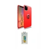 MARSİLYAN™- iPhone 11 Pro Max Kılıf Yankı Form Prime - Siyah Polymer Nano Ekran Koruyucu