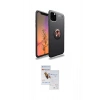 MARSİLYAN™- iPhone 11 Pro Max Kılıf Yankı Form Prime - Siyah Seramik Nano Ekran Koruyucu