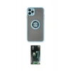 MARSİLYAN™- iPhone 11 Pro Max Kılıf Yörünge Çizgi - Şeffaf 360 Full Body Arka Koruyucu