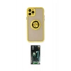 MARSİLYAN™- iPhone 11 Pro Max Kılıf Yörünge Çizgi - Şeffaf 360 Full Body Arka Koruyucu