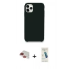 MARSİLYAN™- iPhone 11 Pro Max Kılıf Zirve Modern Özel Seri - Şeffaf Pasifik Cam Ekran Koruyucu + Pers Alüminyum Kamera Lens - KI