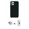 MARSİLYAN™- iPhone 11 Pro Max Kılıf Zirve Modern Özel Seri - Şeffaf Pasifik Cam Ekran Koruyucu + Pers Alüminyum Kamera Lens - LT