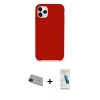 MARSİLYAN™- iPhone 11 Pro Max Kılıf Zirve Modern Özel Seri - Şeffaf Pasifik Cam Ekran Koruyucu + Rainbow Kamera Lens Koruma Cam - YL