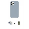 MARSİLYAN™- iPhone 11 Pro Max Kılıf Zirve Modern Özel Seri - Siyah Joko Magic 5D Hayalet Cam + Pers Alüminyum Kamera Lens - LT