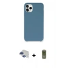 MARSİLYAN™- iPhone 11 Pro Max Kılıf Zirve Modern Özel Seri - Siyah Joko Magic 5D Hayalet Cam + Pers Alüminyum Kamera Lens - LT