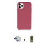 MARSİLYAN™- iPhone 11 Pro Max Kılıf Zirve Modern Özel Seri - Siyah Joko Magic 5D Hayalet Cam + Pers Alüminyum Kamera Lens - LT
