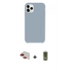MARSİLYAN™- iPhone 11 Pro Max Kılıf Zirve Modern Özel Seri - Siyah Joko Magic 5D Hayalet Cam + Pers Alüminyum Kamera Lens - KI