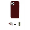MARSİLYAN™- iPhone 11 Pro Max Kılıf Zirve Modern Özel Seri - Siyah Joko Magic 5D Hayalet Cam + Pers Alüminyum Kamera Lens - KI