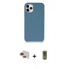 MARSİLYAN™- iPhone 11 Pro Max Kılıf Zirve Modern Özel Seri - Siyah Joko Magic 5D Hayalet Cam + Pers Alüminyum Kamera Lens - KI