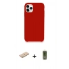 MARSİLYAN™- iPhone 11 Pro Max Kılıf Zirve Modern Özel Seri - Siyah Joko Magic 5D Hayalet Cam + Renkli Kamera Lens Koruma Cam - SI