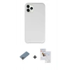 MARSİLYAN™- iPhone 11 Pro Max Kılıf Zirve Modern Özel Seri - Siyah Seramik Nano Ekran Koruyucu + Shine Kamera Lens Koruma Cam - GI